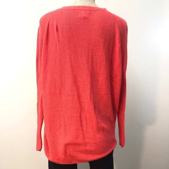 LOU & GREY‎ cotton coral pullover sweater - Picture 2 of 6
